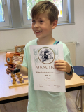Der achtjährige Moritz Franke war als Dritter bester ESK-Spieler